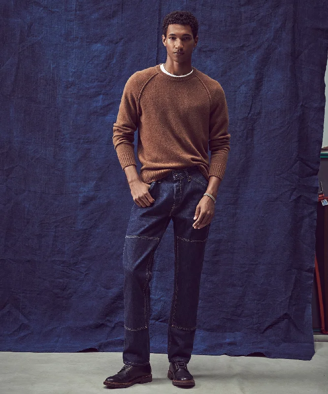 High-end Wear Vintage Straight Selvedge Carpenter Jean in Indigo Rinse