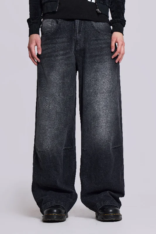 Daily Comfort Washed Black Colossus Jeans
