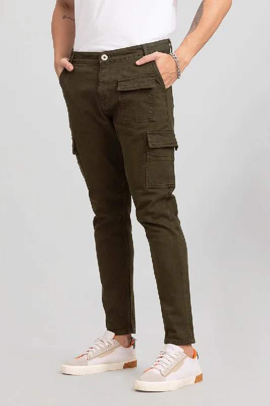 Xavie Brown Cargo Jeans