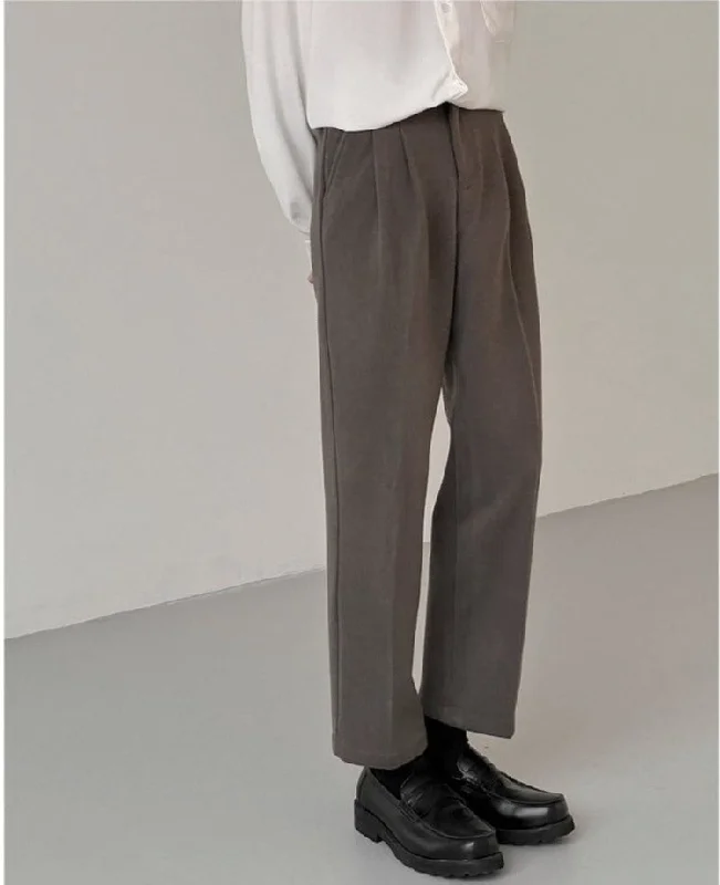 Autumn and Winter Woolen Pants