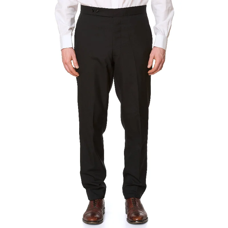 Kep alapjan nem pamut szerintem, le kell checkolni AMBROSI Napoli Bespoke Black Cotton Flat Front Dress Pants EU 50 US 34