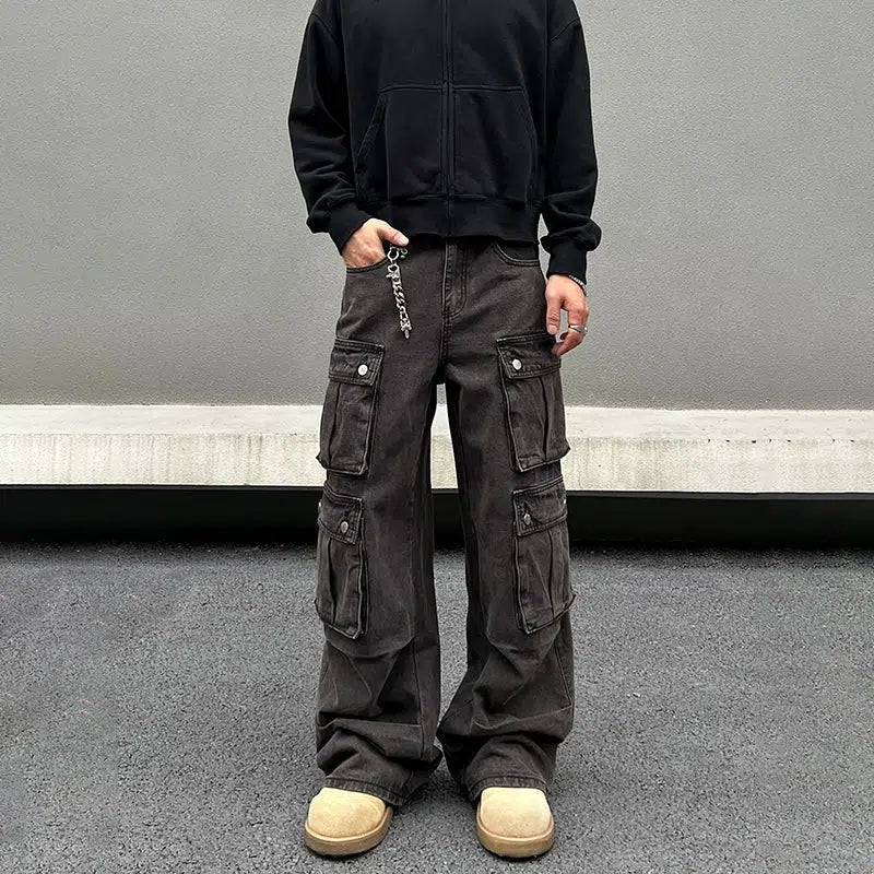 Multi-pocket Cargo Pants