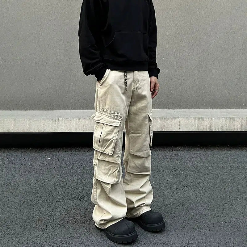 Multiple Pockets Cargo Pants