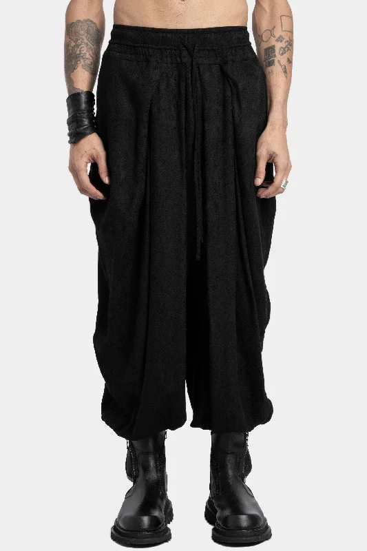 Rayon jacquard balloon prayer pants