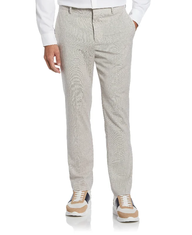 Slim Fit Stretch Linen Blend Pant