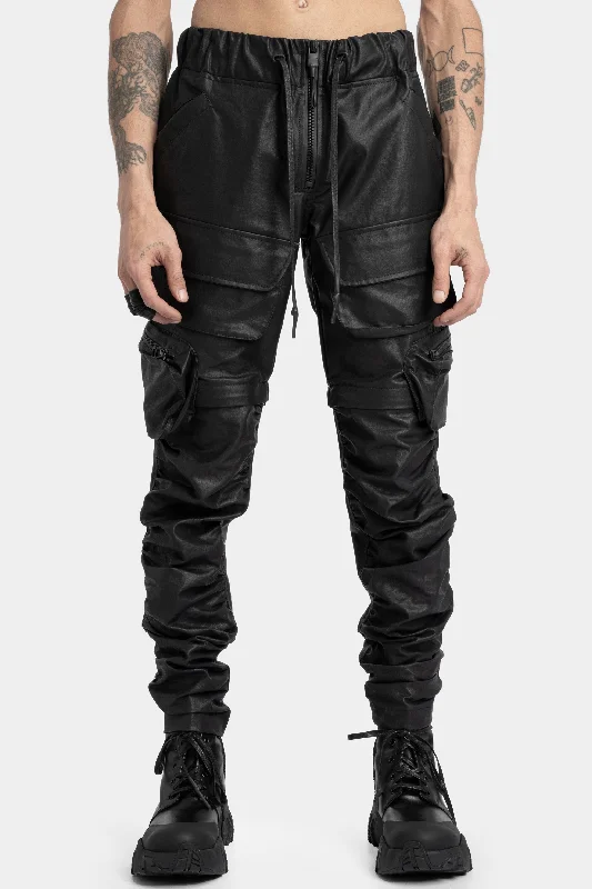 Transformable recoil coated pants