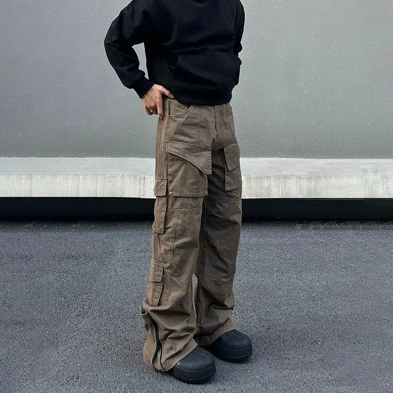 Straight-leg Cargo Pants