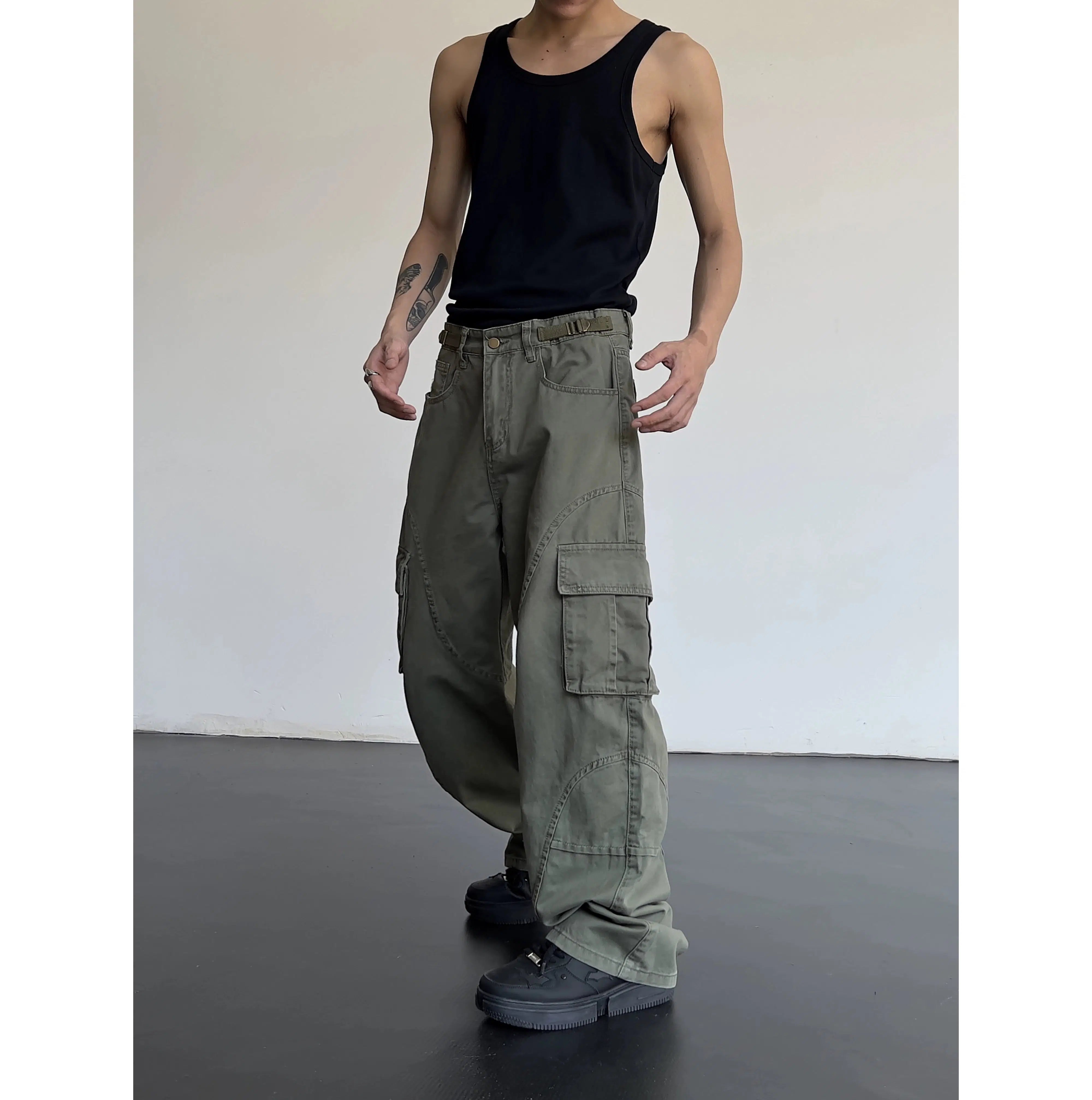 Straight-leg Cargo Pants