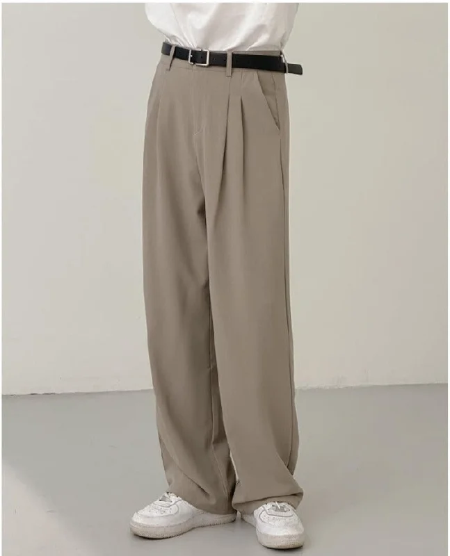 Thin Draped Casual Pants