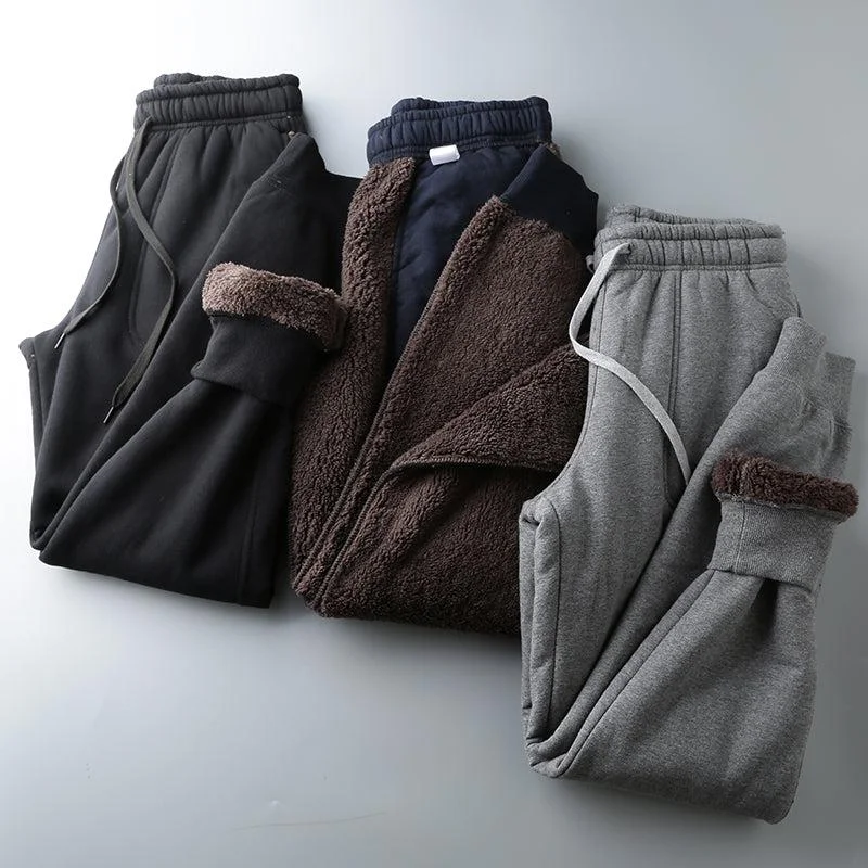 Velvet Fleece Jogging Pants