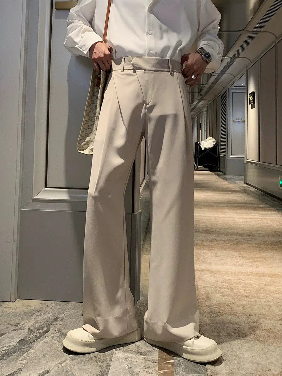 Wide-Leg Dress Pants