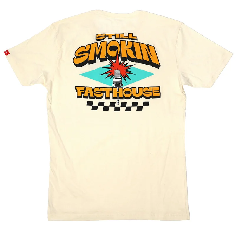 Knowledge And Elegance Still Smokin' 24 Tee - Natural