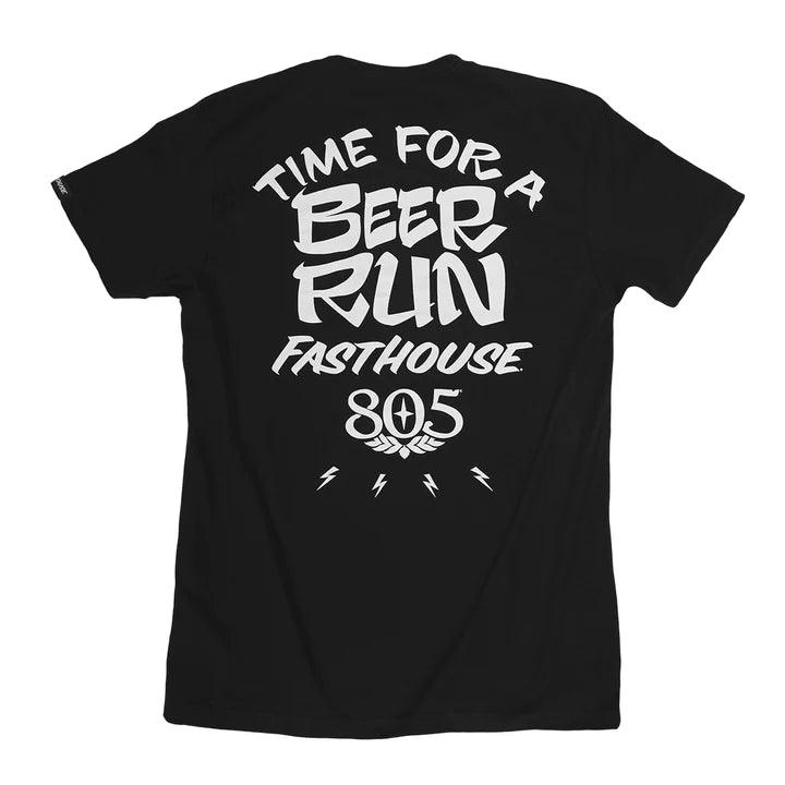 Double-sided Wear 805 Beer Run Tee - Black