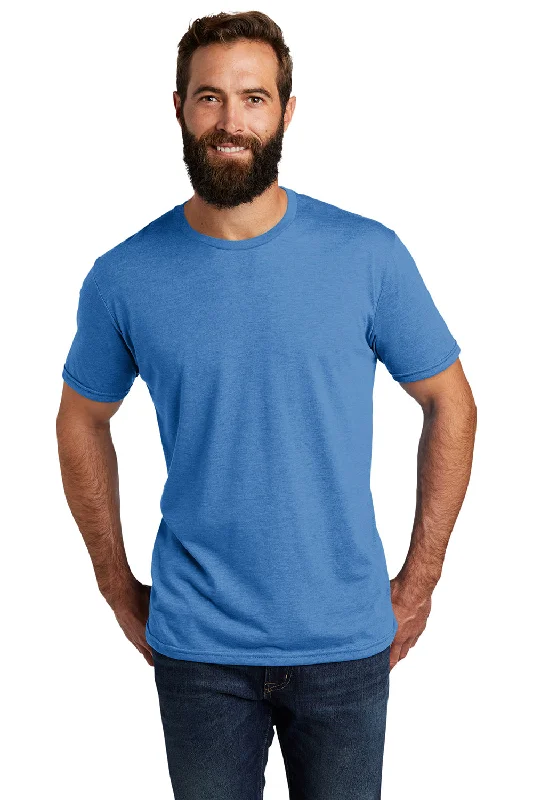 Allmade Mens Short Sleeve Crewneck T-Shirt - Azure Blue