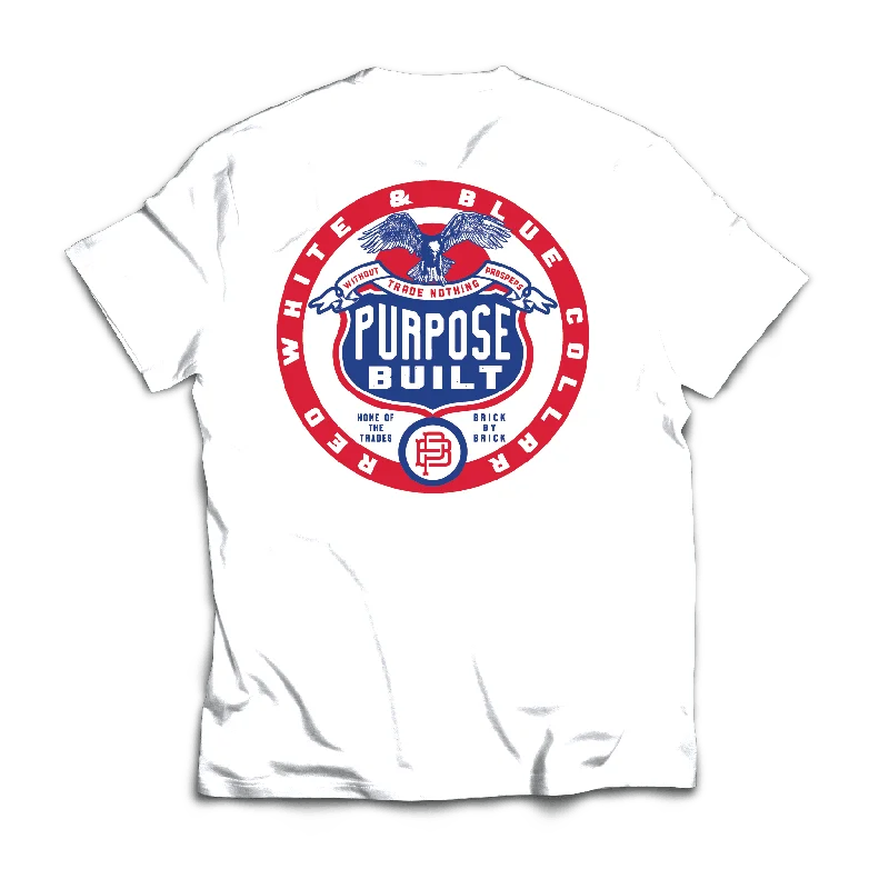Versatile Casuals American Hero Tee, White