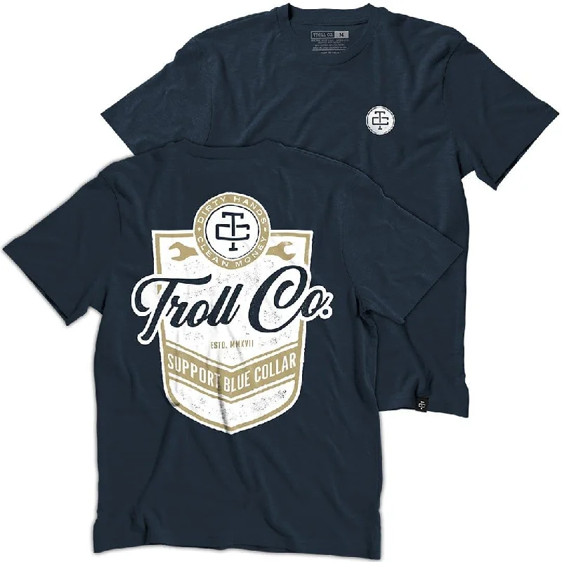 Urban Sense Banner Tee: Navy
