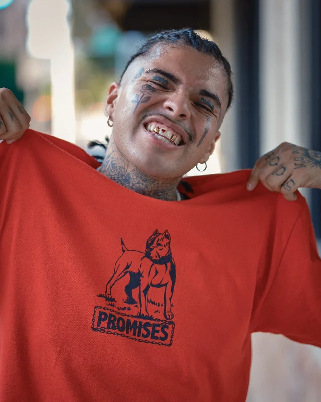 Elegant And Casual Bully Tee Red