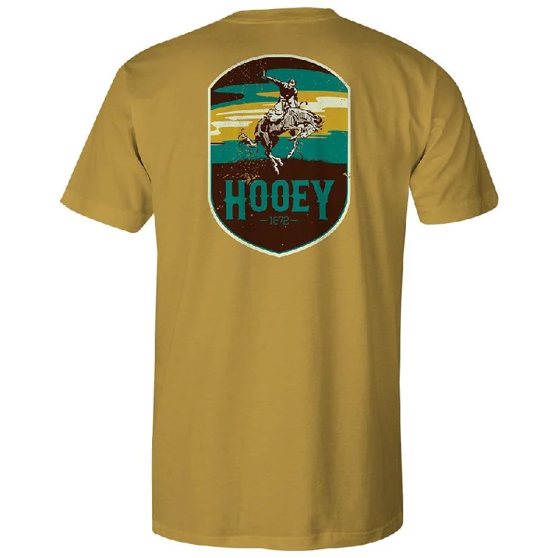 Casual Fit Cheyenne T-shirt with Pocket - Mustard