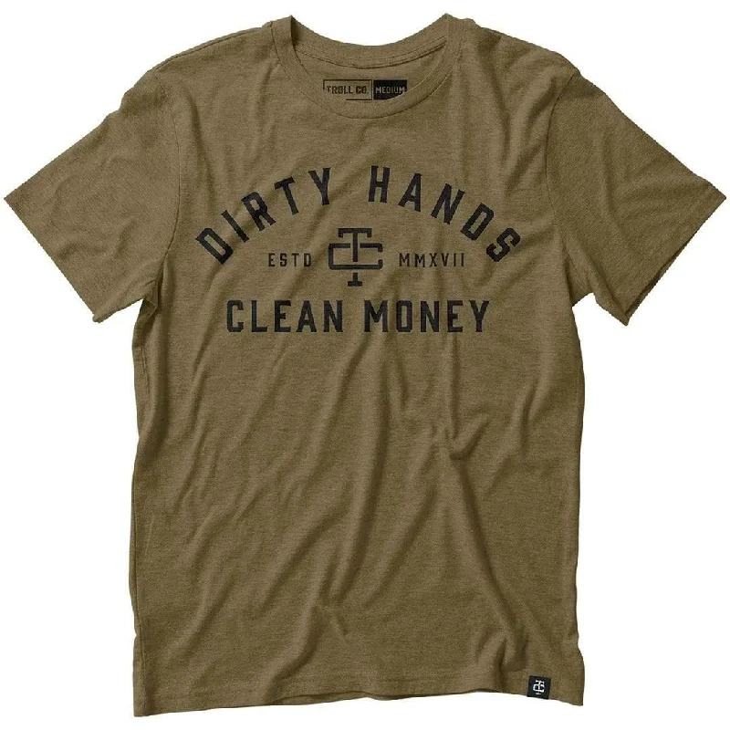 Cozy Layers DHCM Classic Tee: Military Green