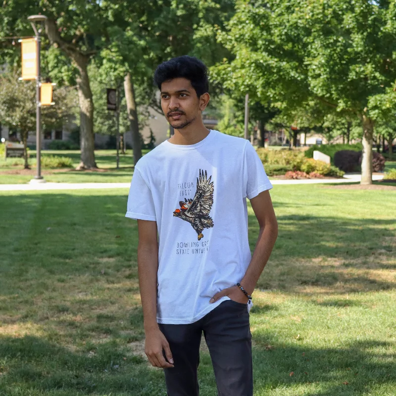 Summer Comfort DuckC Falcon Fly Back To School Tee