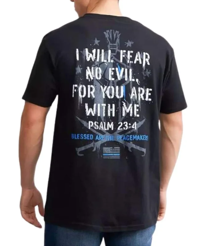Street Cool Fear No Evil S/S Tee - BLack