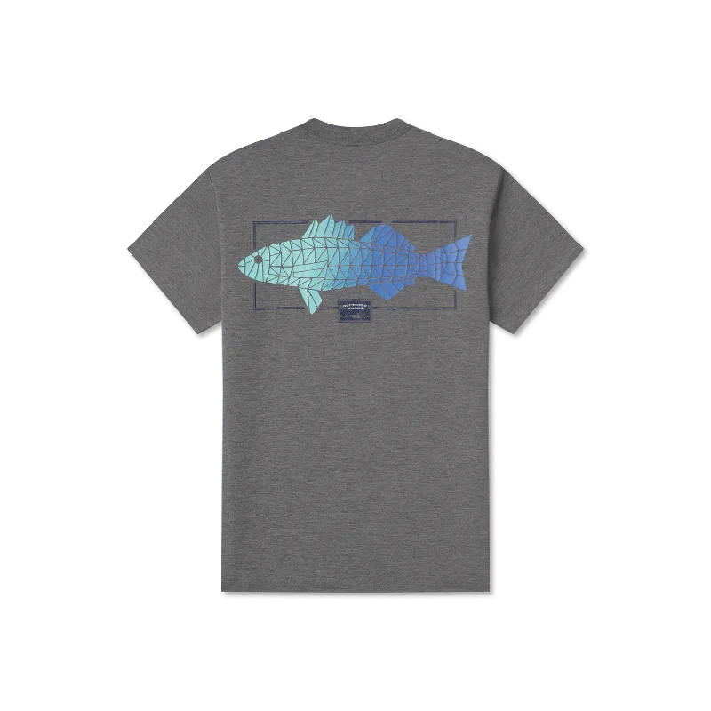 Exquisite Craftsmanship FieldTec™ Heathered Performance Tee - Gradient Scales