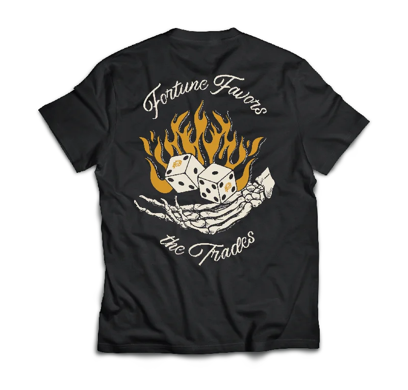 Elegant And Charming Fortune Favors the Trades, Black
