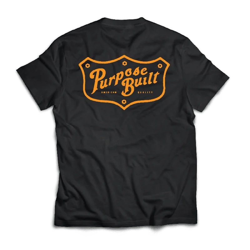Party Wear Freightline Tee, Black Frost