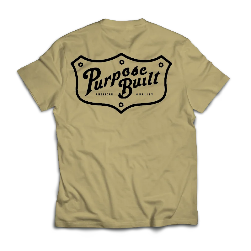 Leisure Travel Freightline Tee, Sand