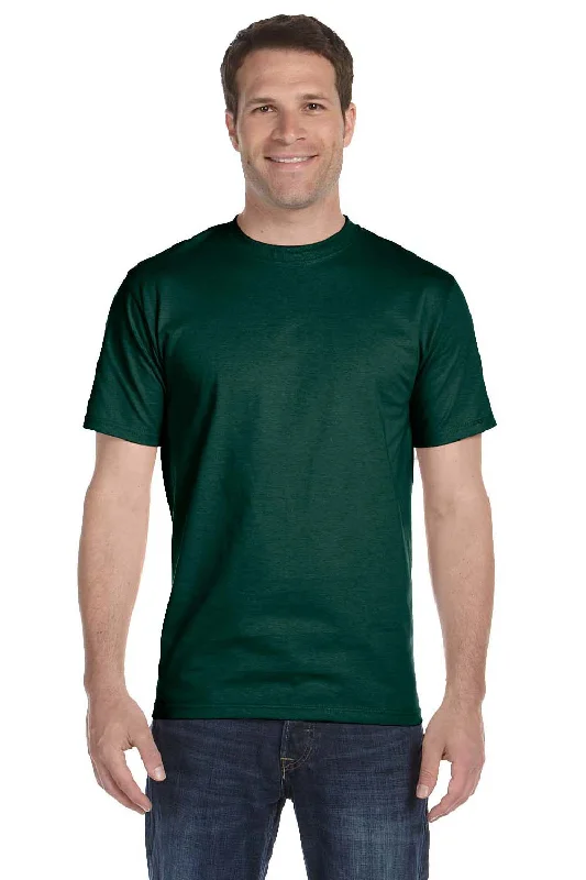 Gildan Mens DryBlend Moisture Wicking Short Sleeve Crewneck T-Shirt - Forest Green