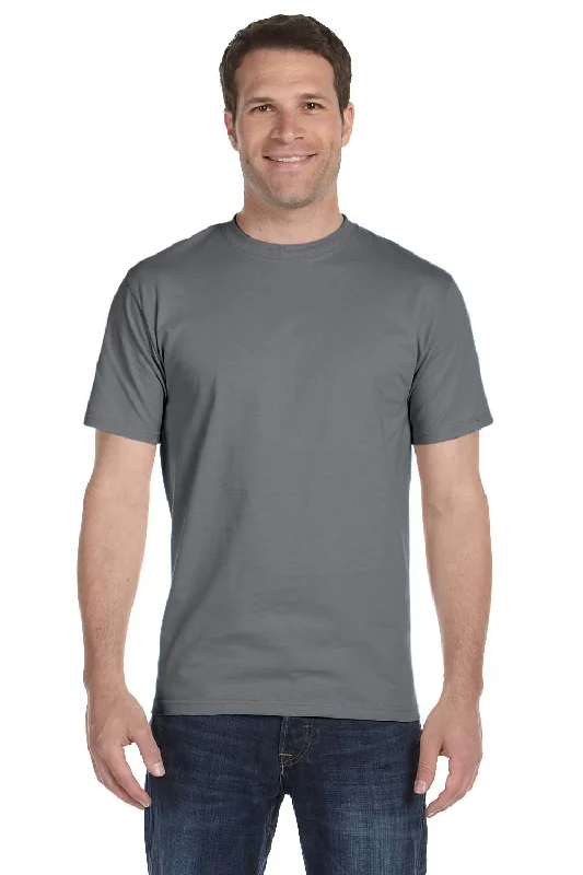 Gildan Mens DryBlend Moisture Wicking Short Sleeve Crewneck T-Shirt - Gravel Grey