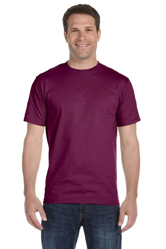 Gildan Mens DryBlend Moisture Wicking Short Sleeve Crewneck T-Shirt - Maroon