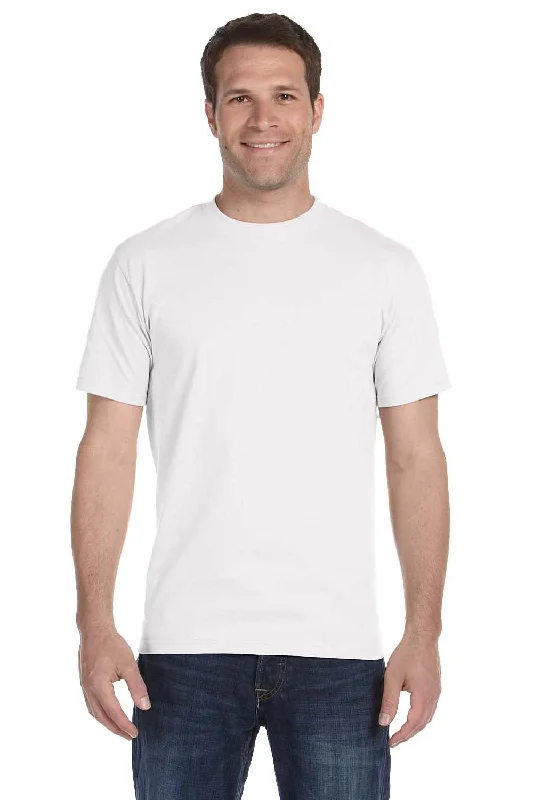 Gildan Mens DryBlend Moisture Wicking Short Sleeve Crewneck T-Shirt - White