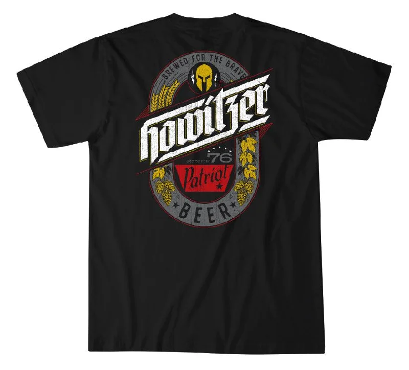 British Style H Badge T-shirt - Black