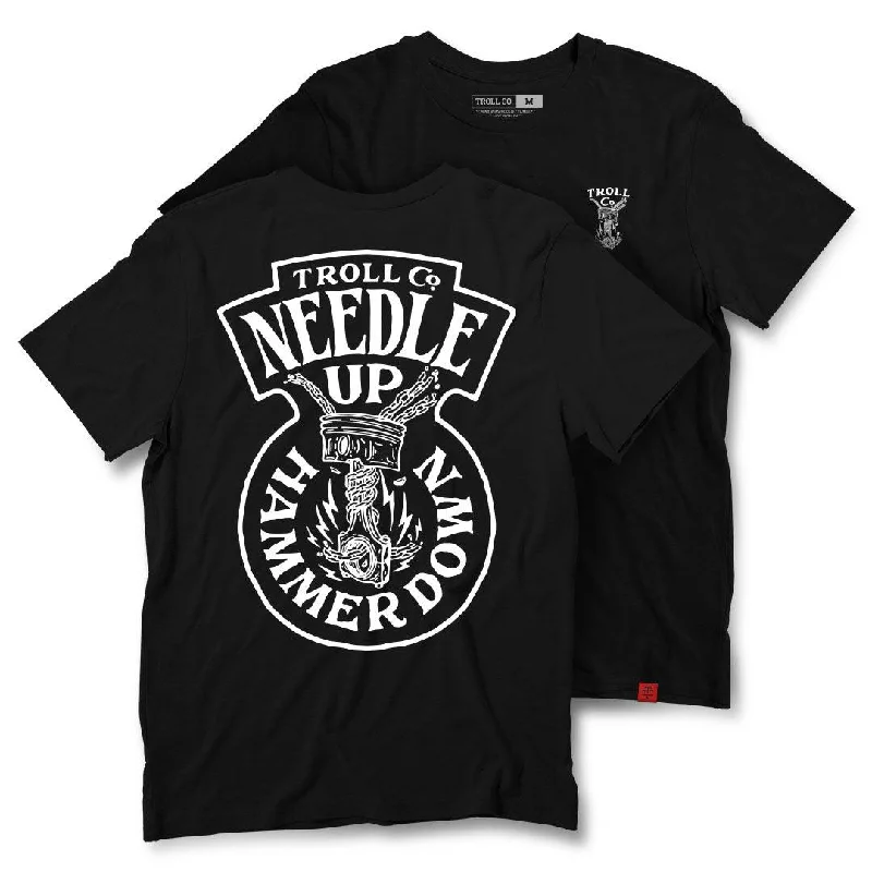 Trendy And Casual Hammer Down Tee: Black