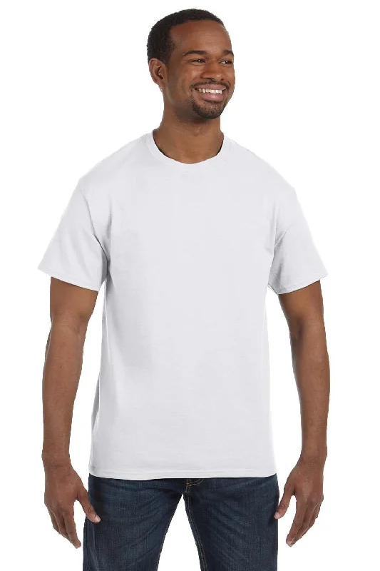 Hanes Mens ComfortSoft Short Sleeve Crewneck T-Shirt - White