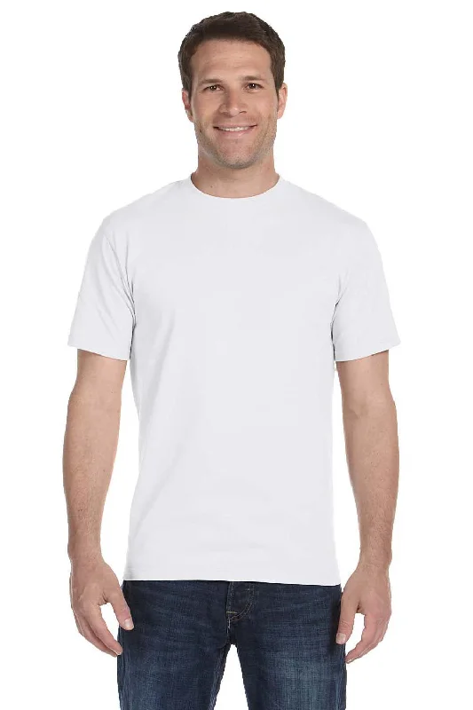 Hanes Mens ComfortSoft Short Sleeve Crewneck T-Shirt - White