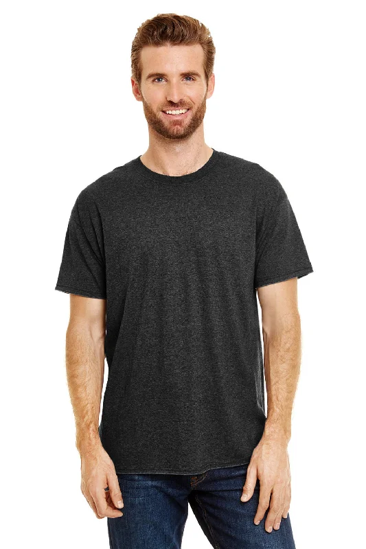 Hanes Mens X-Temp FreshIQ Moisture Wicking Short Sleeve Crewneck T-Shirt - Black