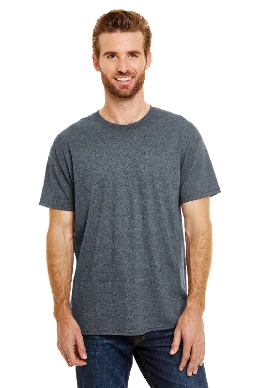 Hanes Mens X-Temp FreshIQ Moisture Wicking Short Sleeve Crewneck T-Shirt - Slate Grey