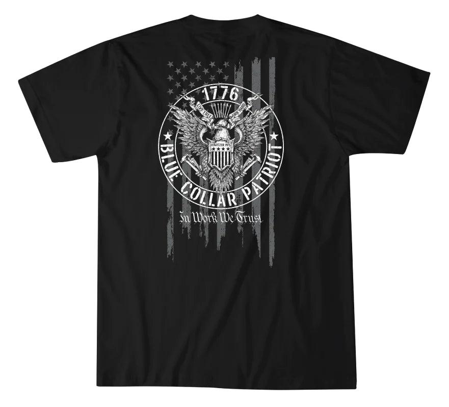 Avant-garde Design Hard Work S/S T-Shirt - Black