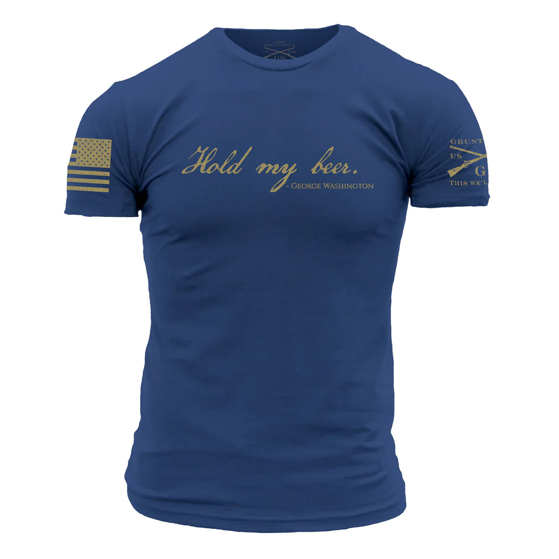 Street Fashion Hold my beer Tee - Cool Blue