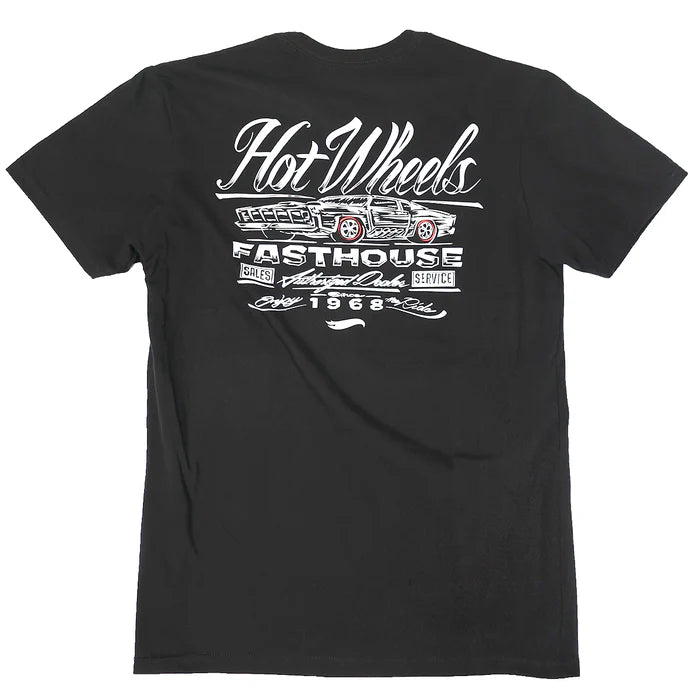 Sports Fashion Hot Wheels Redline Midweight SS Tee - Black
