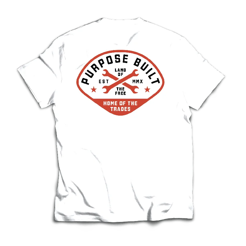 All-Day Wear Hot Wrenches Tee, White