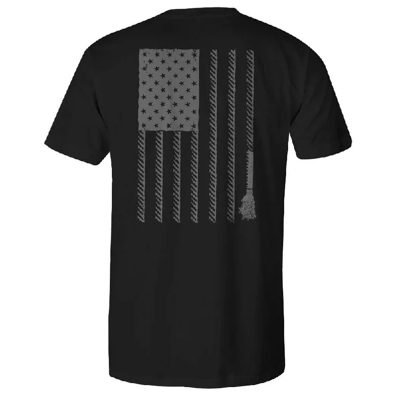Sporty Wear Liberty Roper w/Flag T-shirt - Black