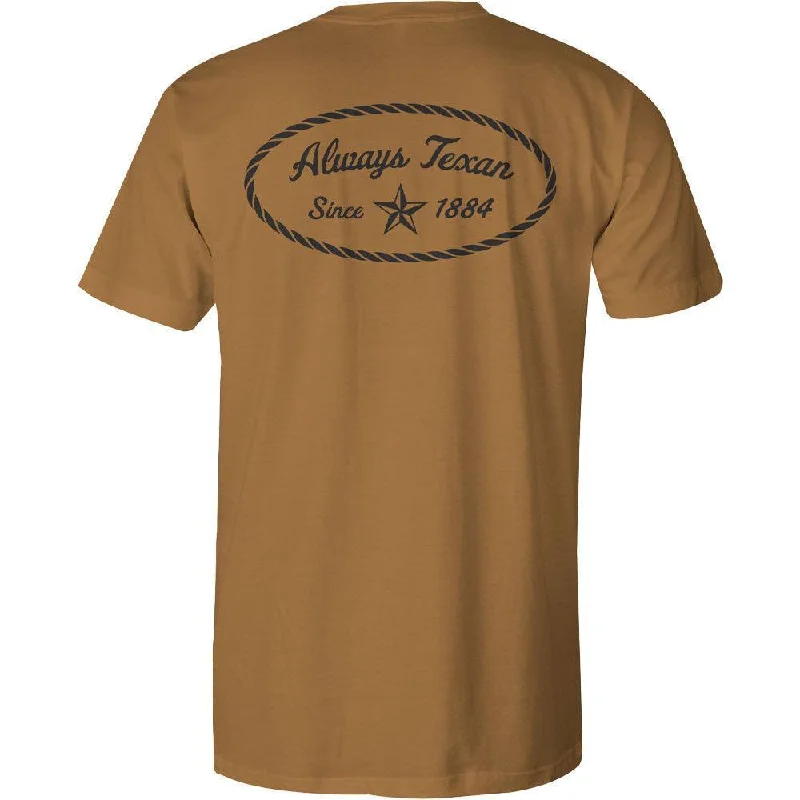 Easy-to-Wear Lonestar T-shirt - Mustard