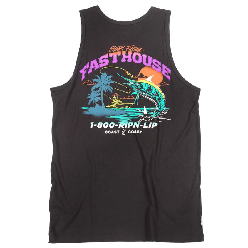 Casual And Versatile Panama Tank - Black