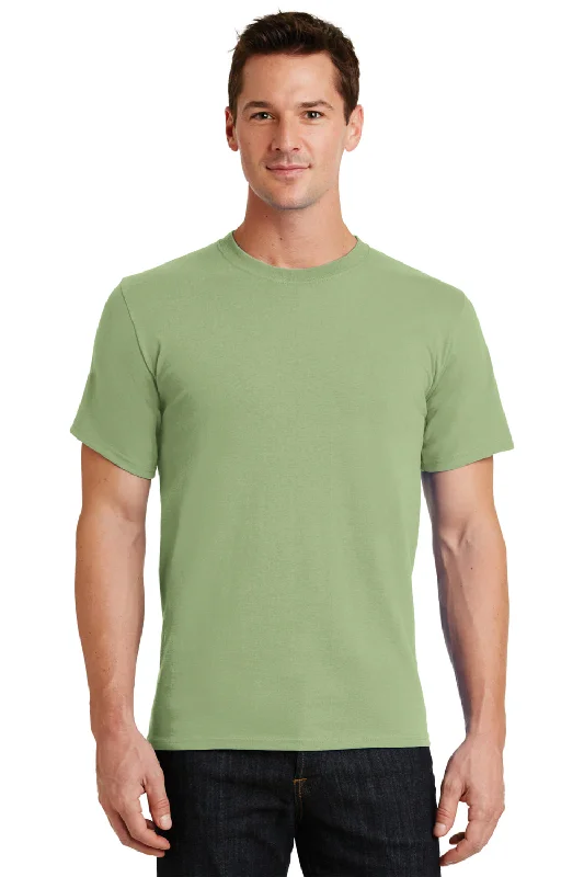 Port & Company Mens Essential Short Sleeve Crewneck T-Shirt - Pistachio Green