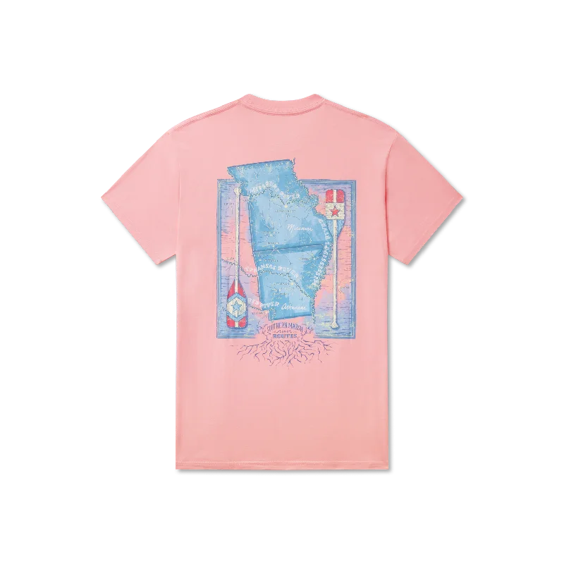 Cozy Look River Route Collection Tee - Arkansas & Missouri
