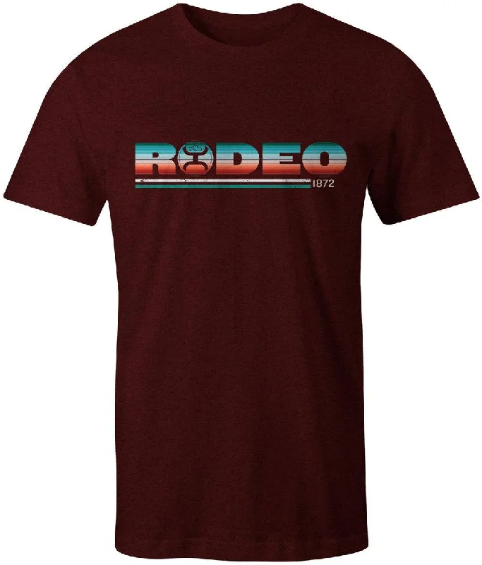 Light Dressing Rodeo w/ Serape Pattern Logo - Cranberry
