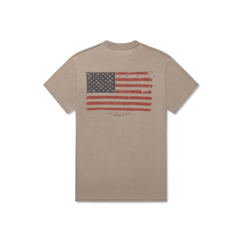 Fashionable Items SEAWASH™ Tee - Vintage Flag